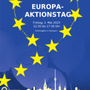 Plakat des Europa-Aktionstag 2023