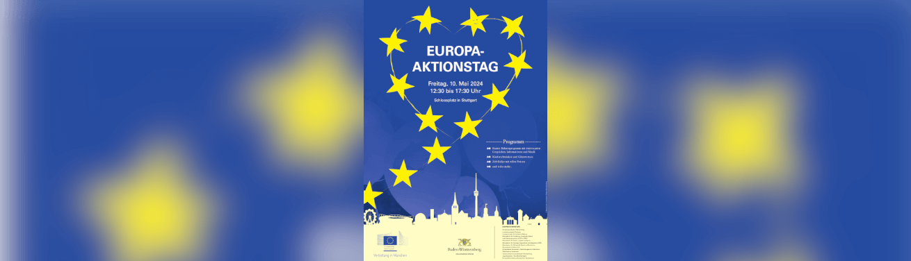 Plakat Europaaktionstag 2024