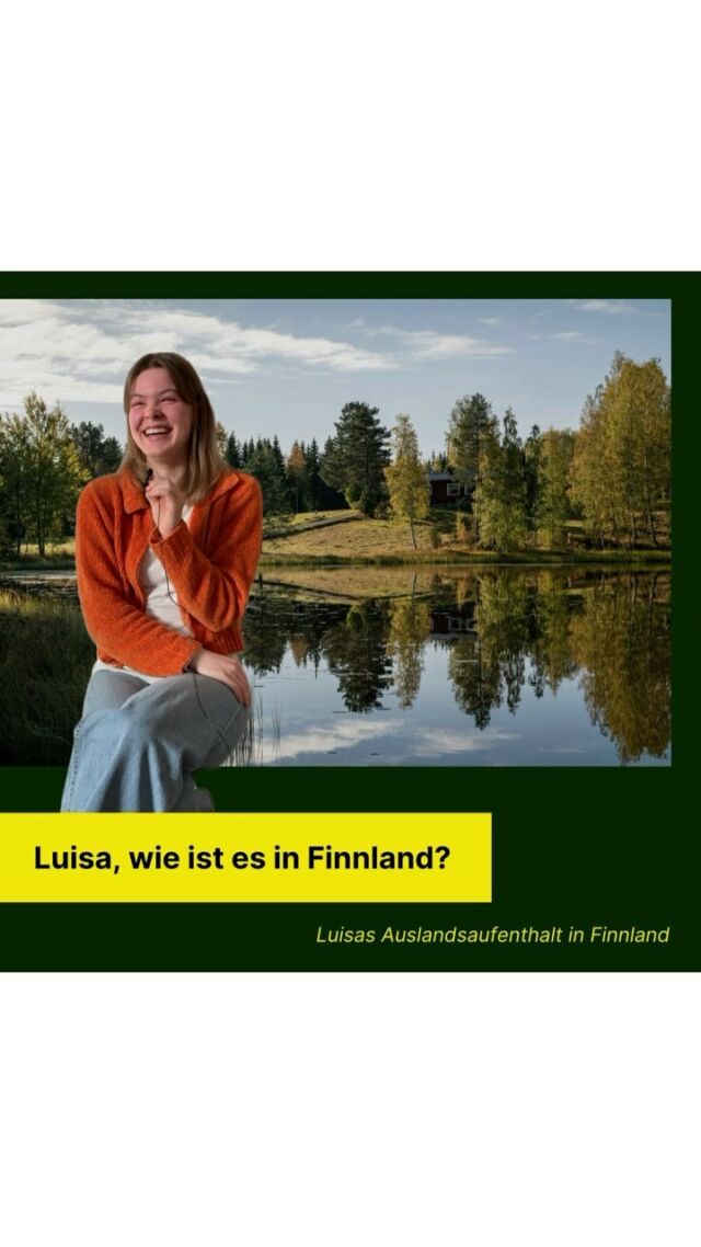 🇫🇮 Luisa ist gerade in Finnland. Im Video erzählt sie, was sie da eigentlich macht.

Hast du Lust auf einen Auslandsaufenthalt und noch viele Fragen?

Komm jetzt in unsere neutrale und kostenlose Auslandsberatung.

jugendagentur.net/auslandsberatung

#jugastu #jugendagentur #WegeInsAusland #Finnland #ESK #EuropäischerSolidaritätskorps #Freiwilligendienst #Europa #EU #AuslandsaufenthaltFinnland #Eurodesk